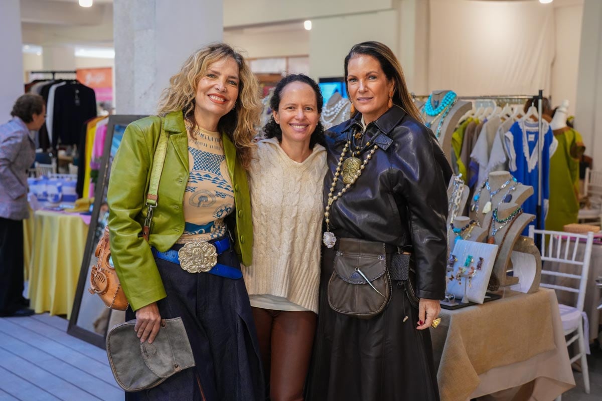 Ale Cordero, Carol y Leslie Fastlich. (Foto: Leonardo Gómez)