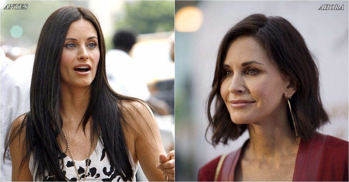 El cambio desafortunado de Courteney Cox 