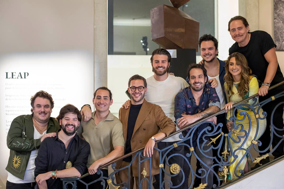 Diego Von Bertrab, Tito Sánchez, Paul Chaput, Rafael Lürhs, Bruno de Polignac, Alonso Rodríguez, René Baptista, Fer Narchi y Cris Chaput. (Foto: Edgar Silva Fuentes S.)