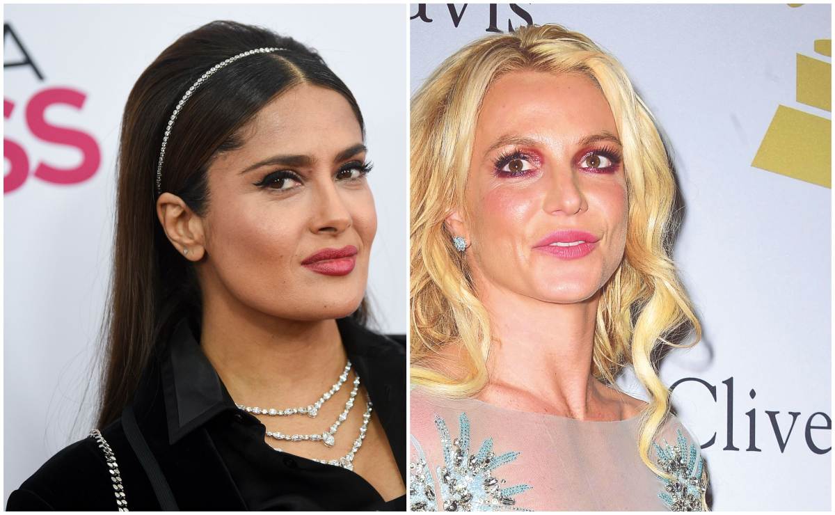 Salma Hayek baila y encanta con baile de Britney Spears