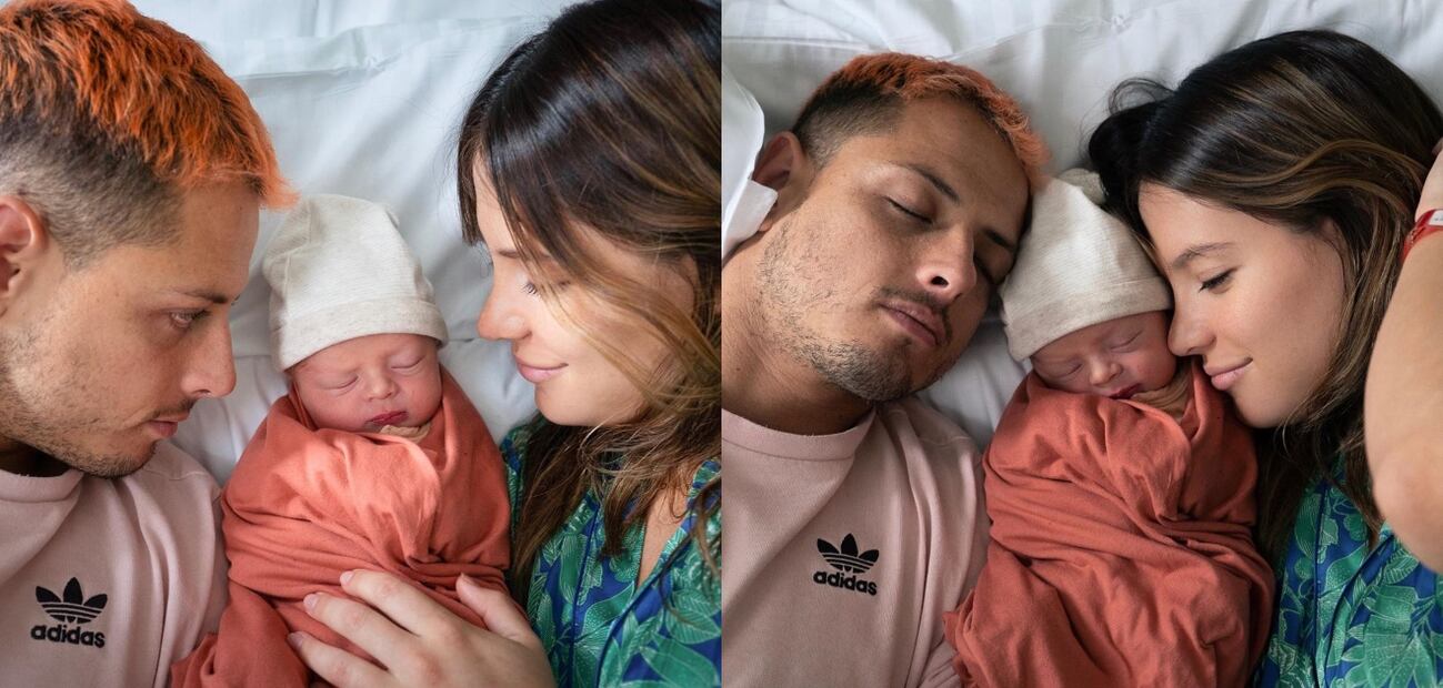 FOTOS: El primer álbum de Noah, hijo de 'Chicharito' Hernández y Sarah Kohan 
