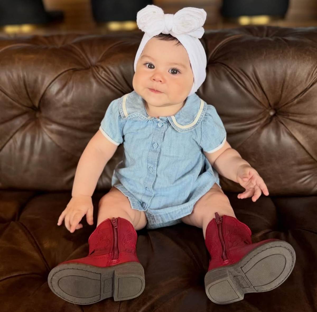 Eva Victoria, hija de Saúl Álvarez y Fernanda Gómez / Foto: Instagram