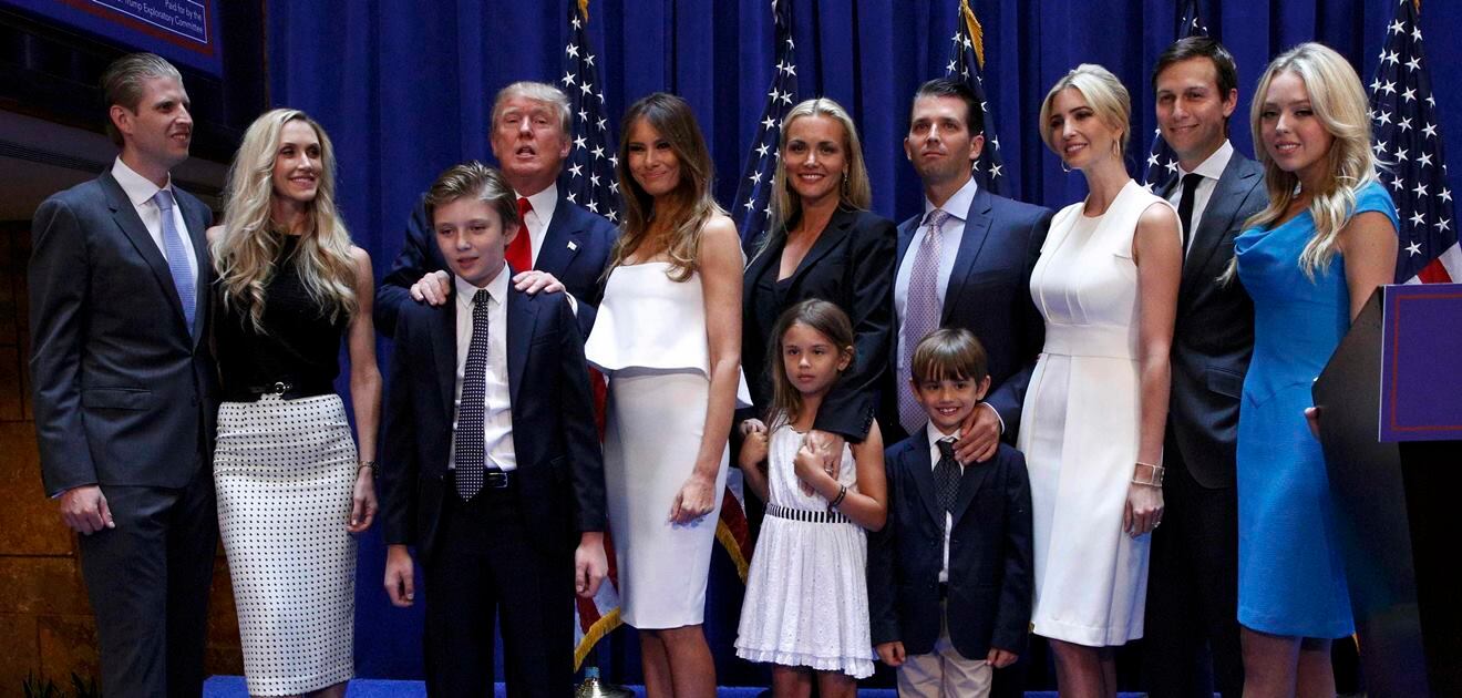Ellos son los herederos de Donald Trump 