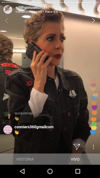 Edith González responde a los rumores sobre su salud 