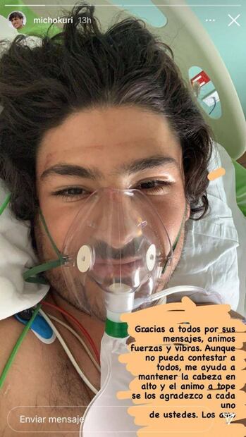 Micho Kuri: “La decisión más estúpida de mi vida”, sobre su accidente