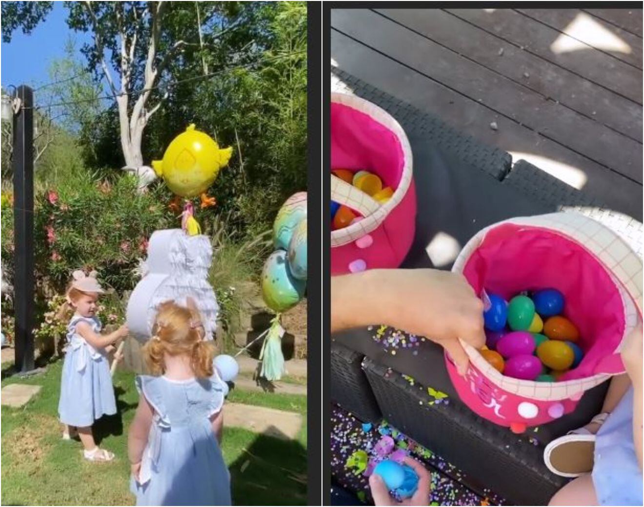 La blogger Andy Benavides sorprende con tremenda fiesta de Pascua
