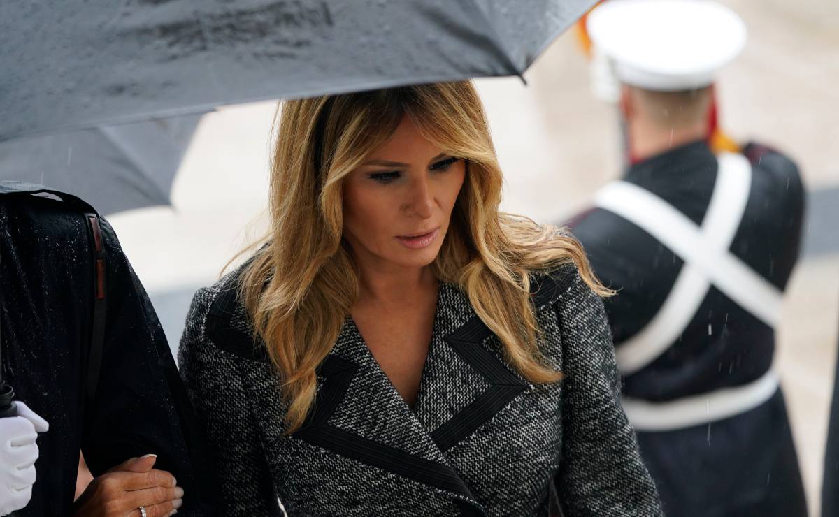 Reaparece Melania Trump luego de la derrota electoral de su esposo