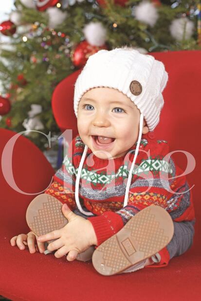 La primera Navidad de Emilio, hijo de Juanchi Torre