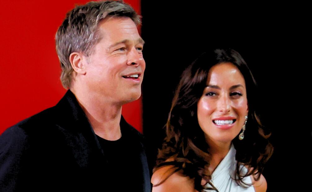 Brad Pitt junto a Inés de Ramón / Foto: EFE