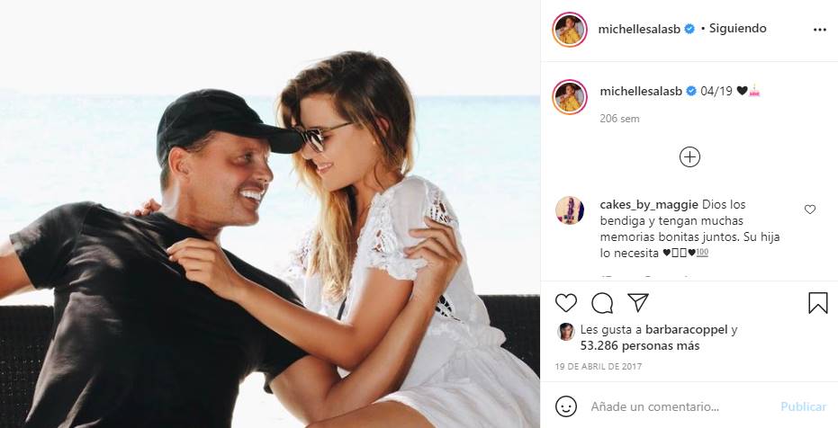 El día que Luis Miguel le cantó a su hija Michelle Salas