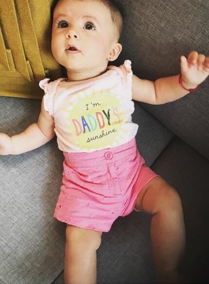 Las fotos más tiernas de Lúa Guerra Vega en su primer año