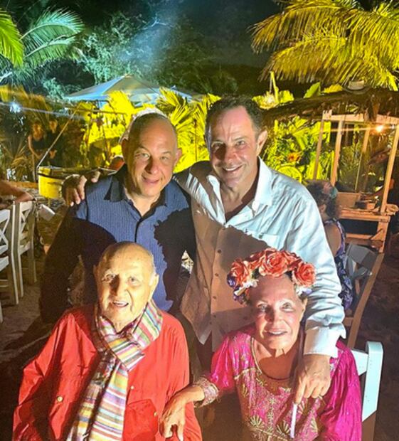 Mauricio Berger celebra sus 91 años en Careyes