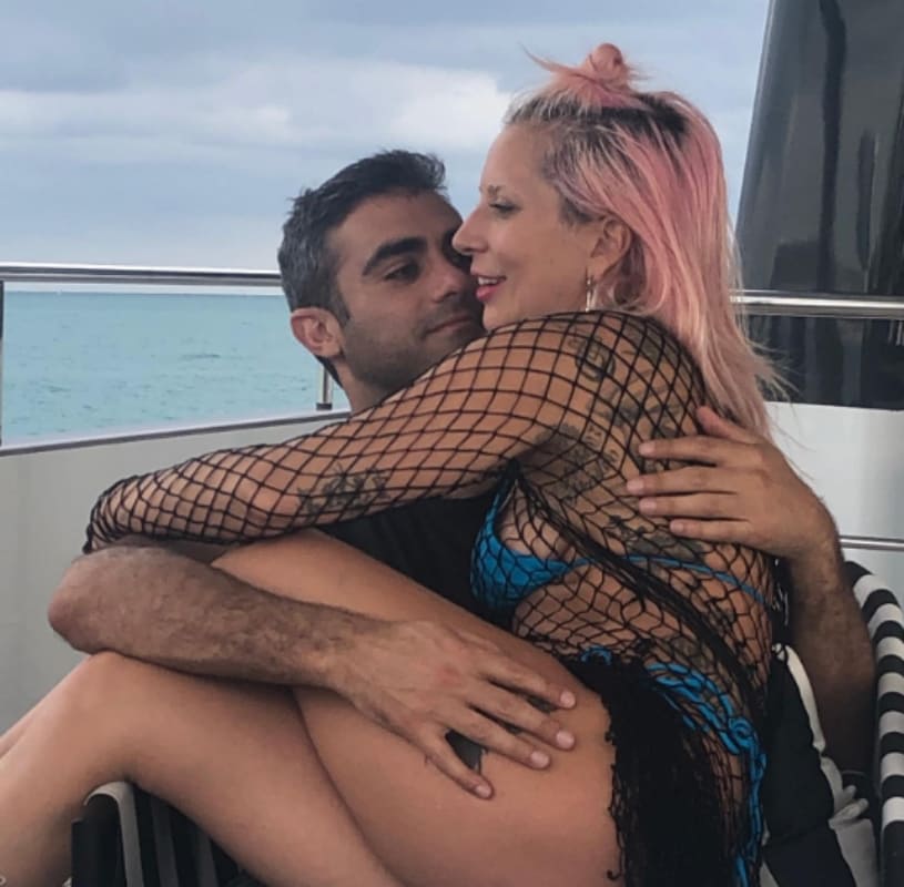 Lady Gaga y su prometido Michael Polansky / Foto: Instagram