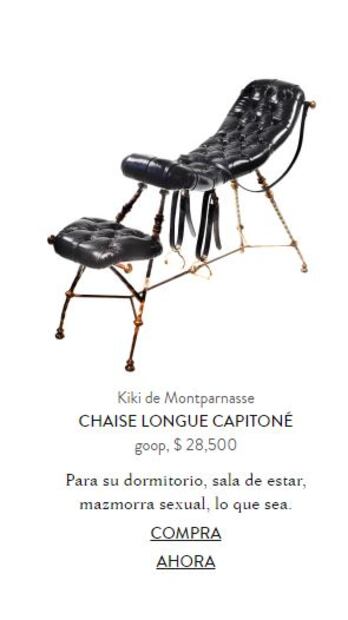 Gwyneth Paltrow presenta su lista de regalos Navidad 2022: desde estiércol, una silla sexual, un lingote de oro y una bodega subterránea