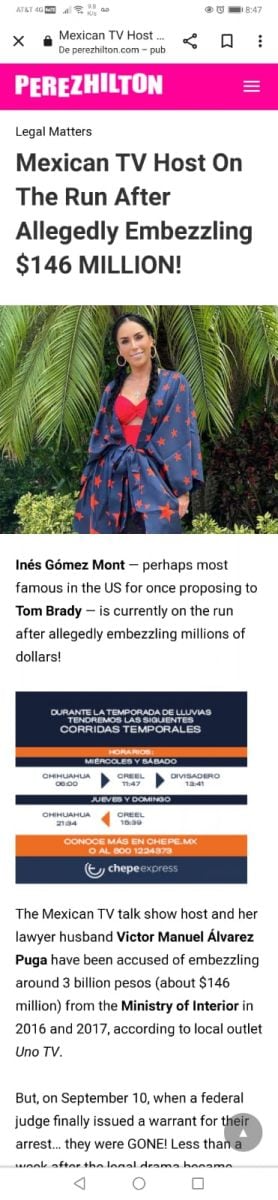 Caso de Inés Gómez Mont y Álvarez Puga acapara la atención internacional
