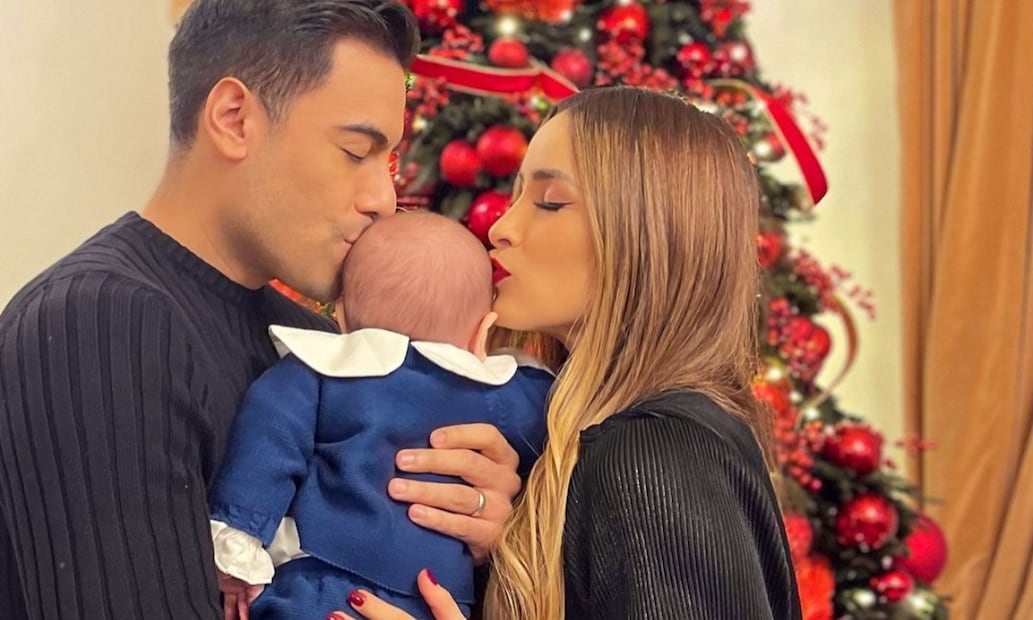 Carlos Rivera y Cynthia Rodríguez celebraron el primer año de León, su bebé / Foto: Instagram