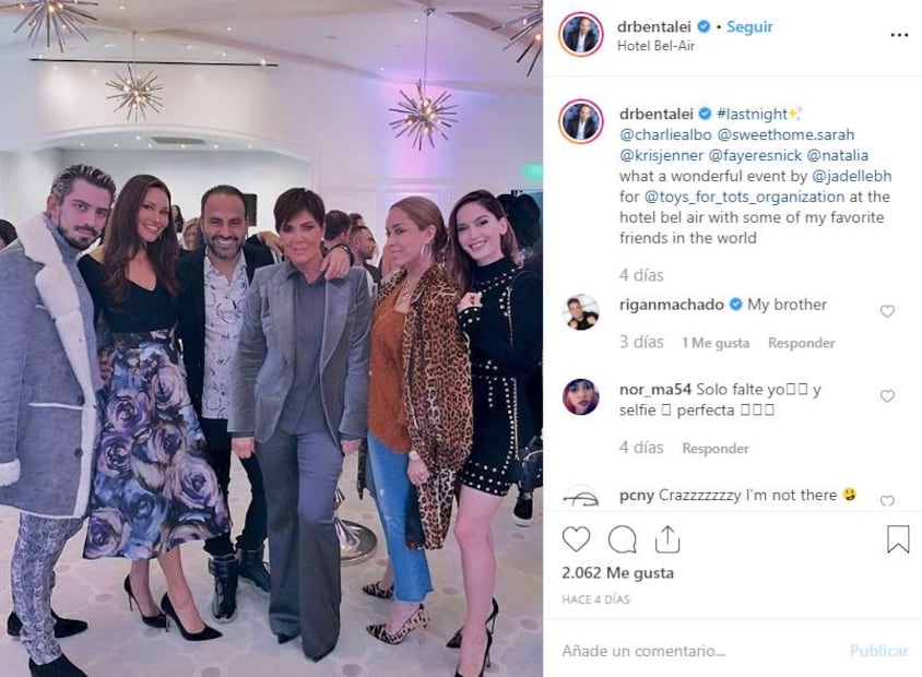 Ben Talei, ex pareja de Belinda, pide matrimonio a su nueva novia frente a Kris Jenner 