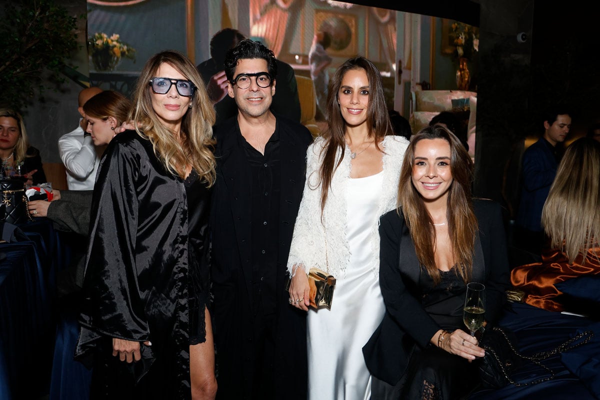 Susana Altamirano, Gerardo Amador, Gaby Cantú y Gaby de la Garza. (Foto: Guillermo Treviño)