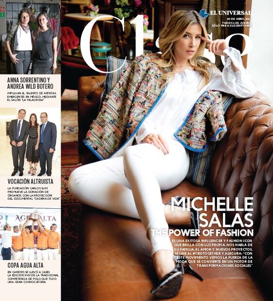 Michelle Salas, la fashion icon se une al movimiento #tiedtogether