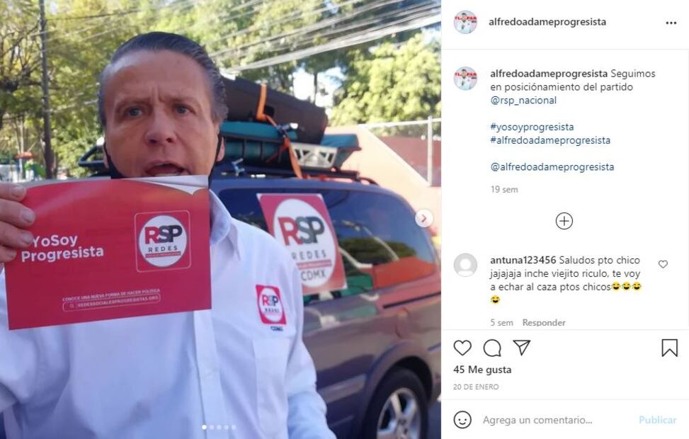 Alfredo Adame arremete contra Rocío Banquells y Gustavo Adolfo Infante