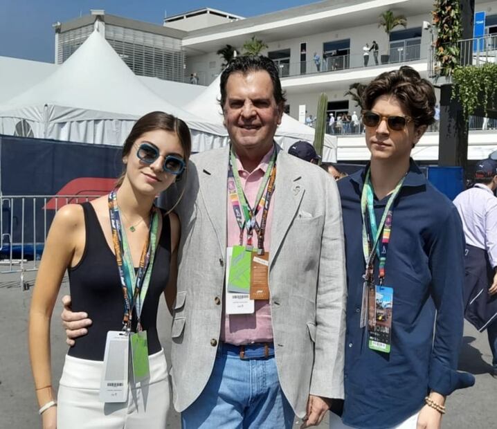 Alejandro Baillères en el Gran Premio de México 2023 / Foto: Revista Clase