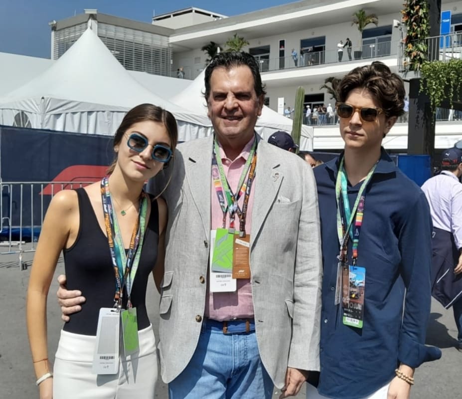 Alejandro Baillères en el Gran Premio de México 2023 / Foto: Revista Clase