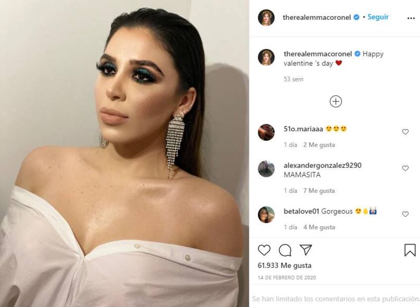 ‘Canelo’, de los pocos mexicanos a los que Emma Coronel sigue en Instagram 