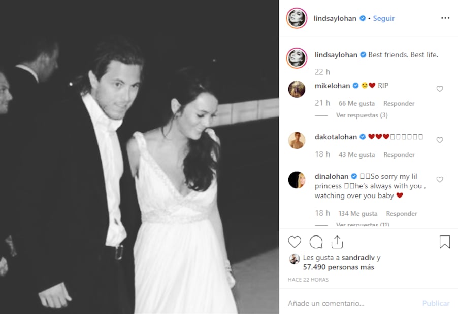 Murió el empresario Harry Morton, ex novio de Lindsay Lohan y Demi Moore 