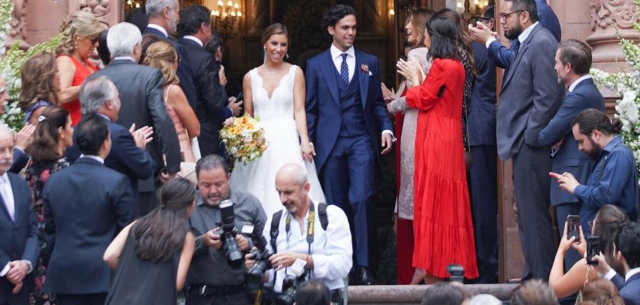 A la boda de Mar Collado y Gonzalo Zabala, también acudió Lety Calderón con sus hijos