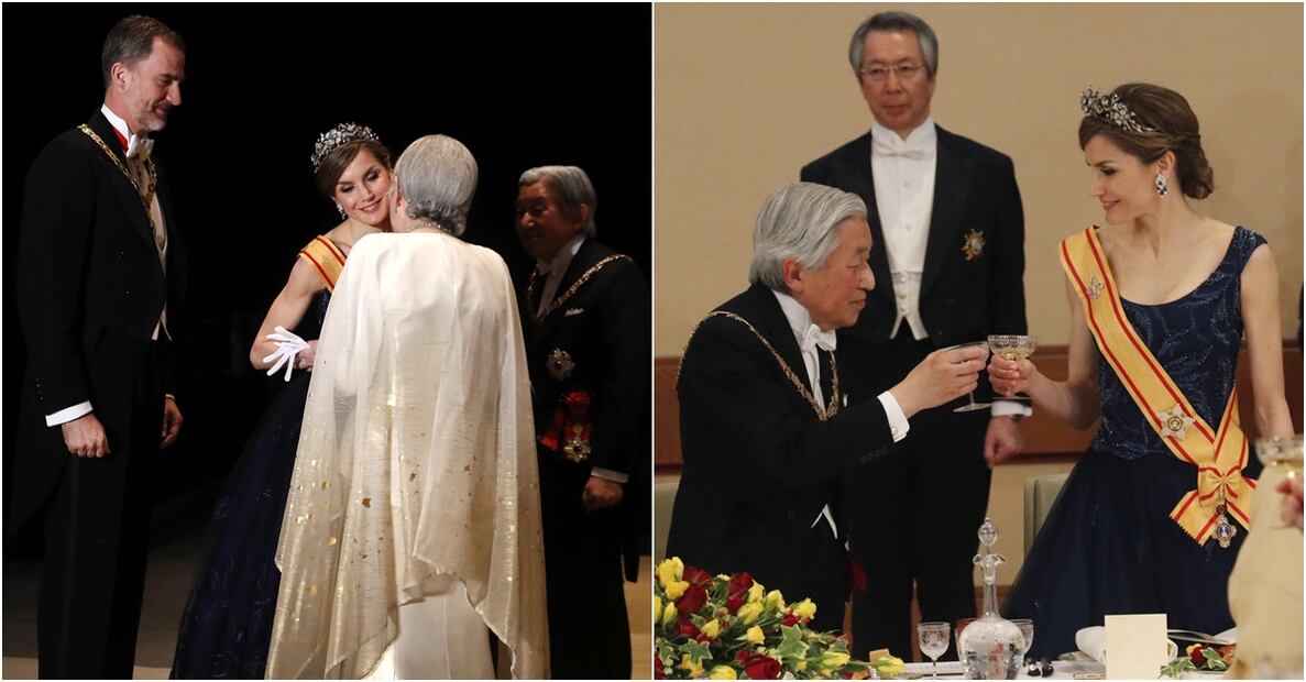 La visita de los reyes de España a Japón