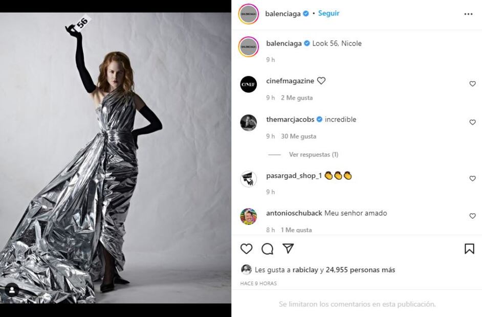 Kim Kardashian debuta como modelo de alta costura con Balenciaga