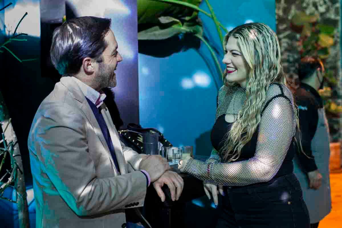 Gustavo Echevarría y Stephanie Barquet. (Foto: Esteban Torreblanca)