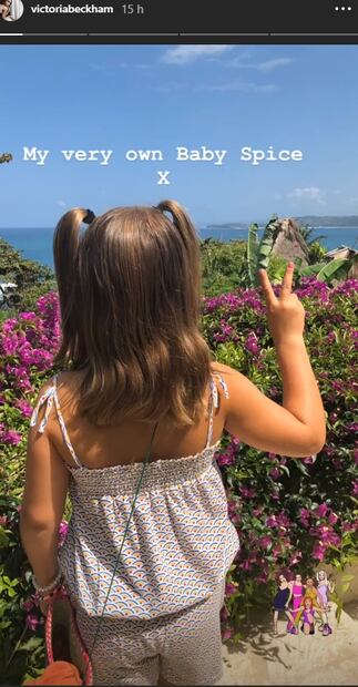 Harper Beckham enamora con su nuevo look