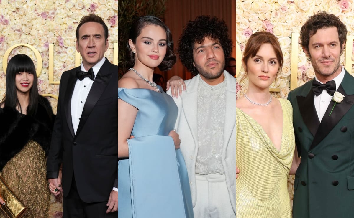 Golden Globes 2025: Las parejas que conquistaron la alfombra roja con amor y estilo
