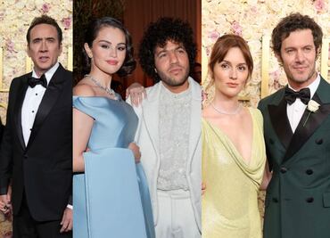 Golden Globes 2025: Las parejas que conquistaron la alfombra roja con amor y estilo