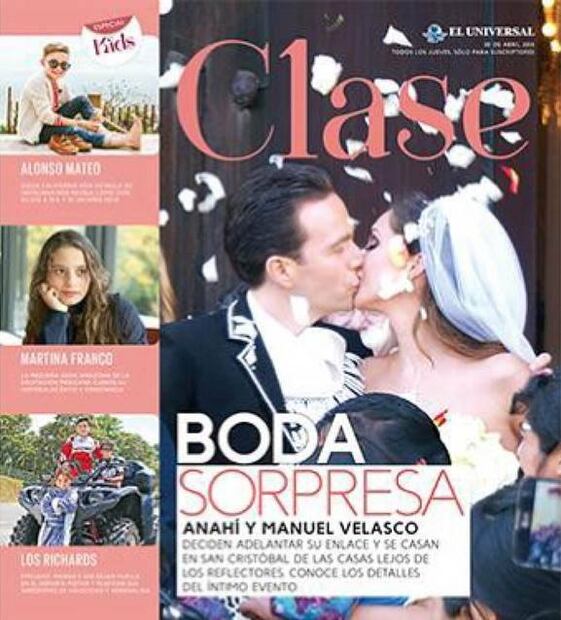 La historia de amor de Anahí y Manuel Velasco 