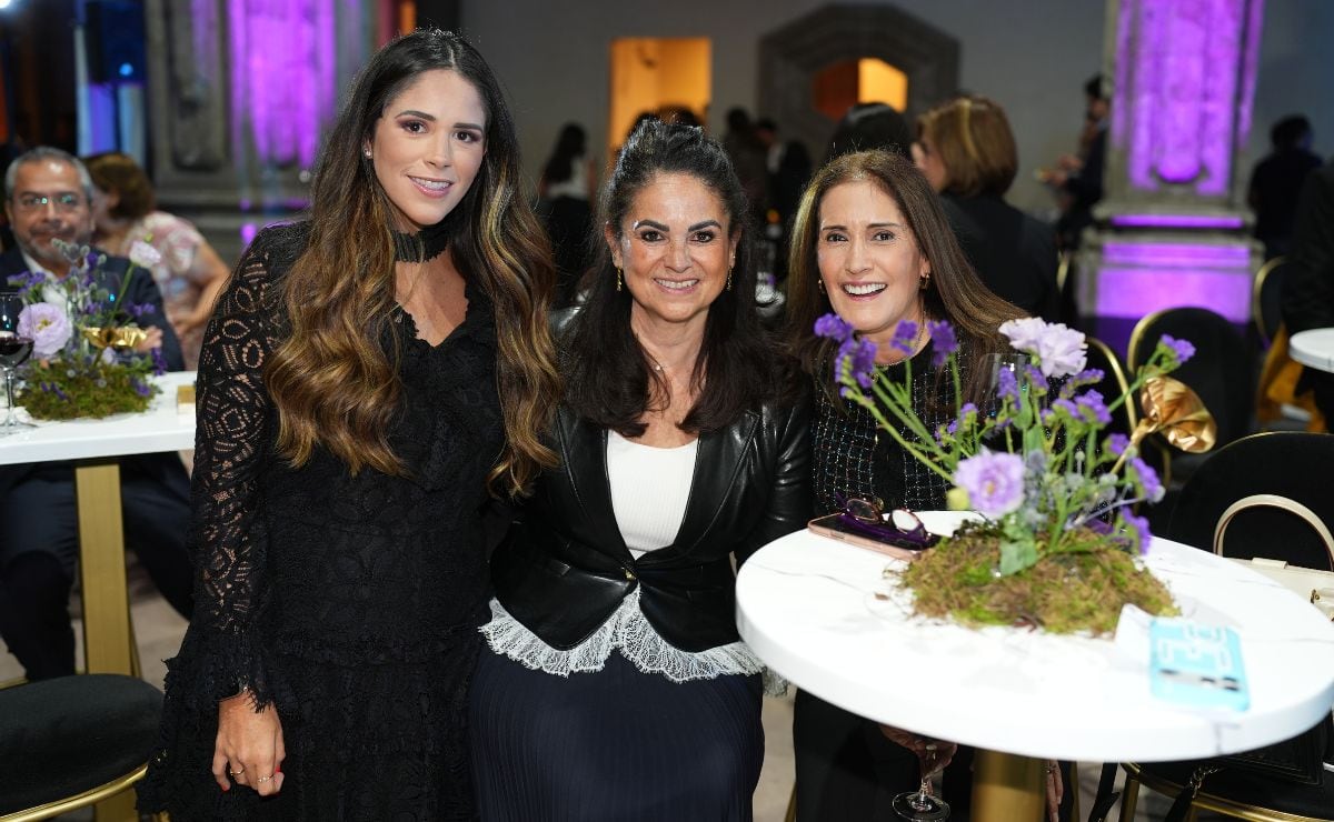 Perla Ealy Díaz, Perla Díaz de Ealy, Lupita Romero. (Foto: Leonardo Gómez)