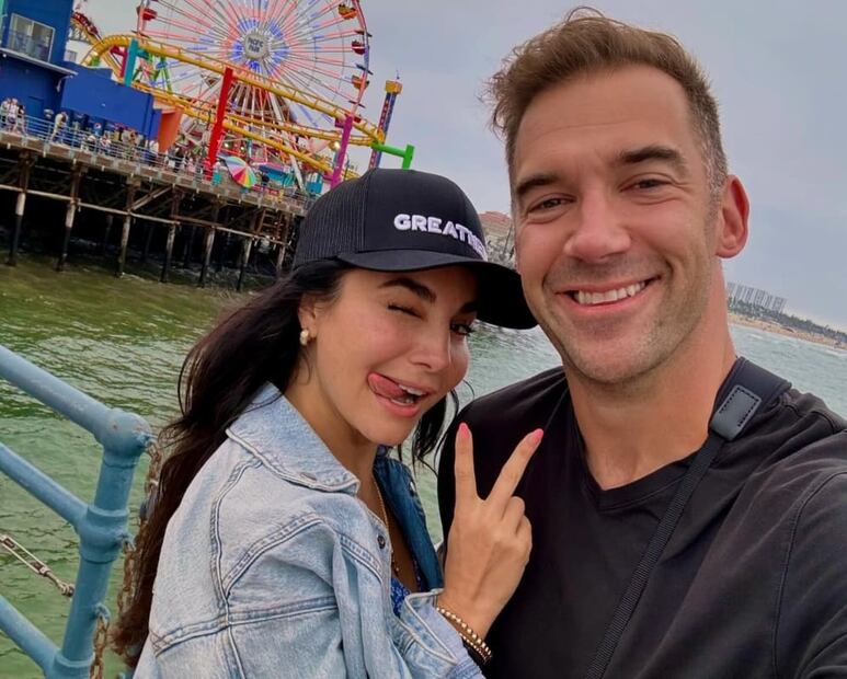 Martha Higareda y Lewis Howes se comprometieron en septiembre de 2023 / Foto: Instagram