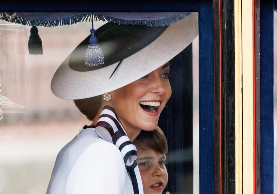 Kate Middleton en el desfile Trooping the Colour 2024 / Foto: EFE