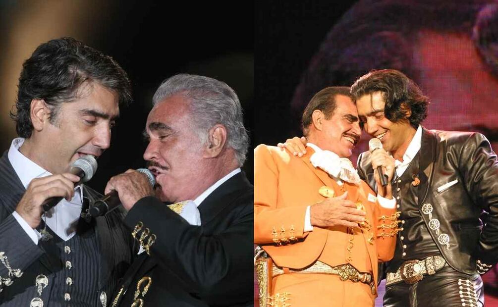 Alejandro Fernández recordó a su papá Vicente Fernández con emotivas fotografías / Fotos: Instagram