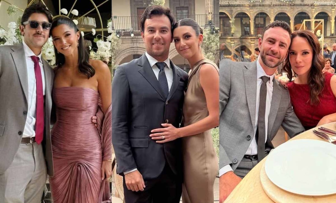 Algunos de los invitados a la boda de Johanna Elias Slim y Arturo Maldonado / Fotos: Instagram