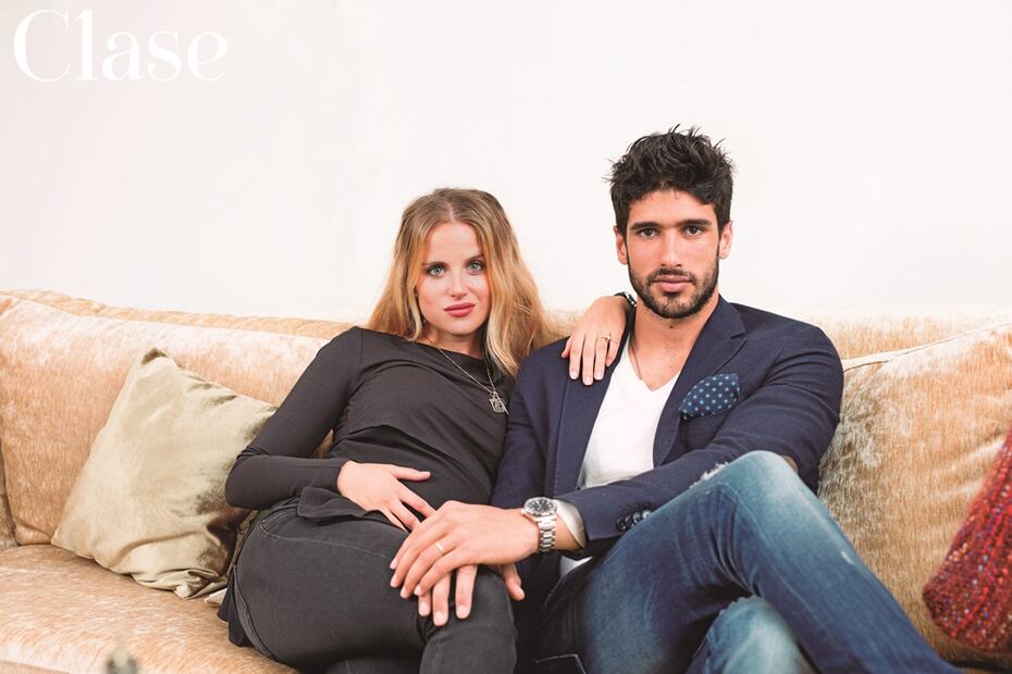 Gabriel Rojo de la Vega y su esposa Carlota Chacón en la dulce espera de su primogénito Lorenzo