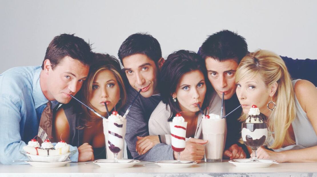 "Friends": Jennifer Aniston y David Schwimmer flechados en la temporada 1