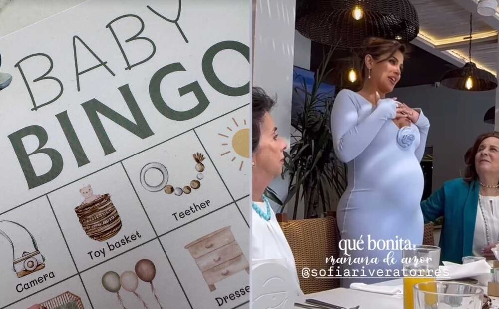 Sofía Rivera Torres celebró el primer baby shower de su bebé / Fotos: Instagram