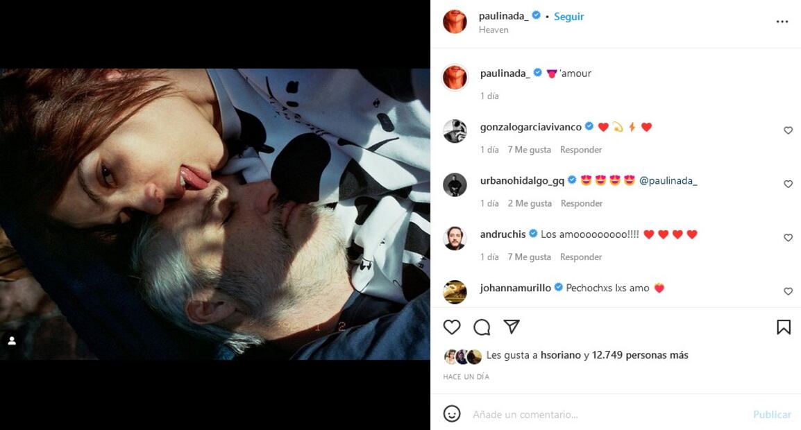 Juan Pablo Medina posa junto a su novia Paulina Dávila