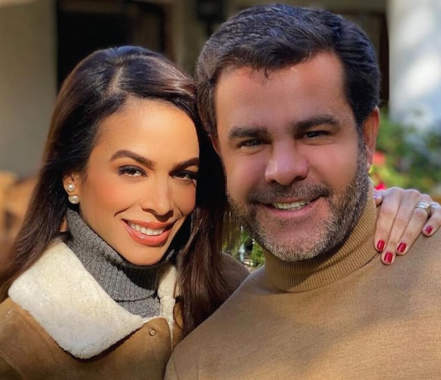 Esto dijeron Biby Gaytán y Eduardo Capetillo para negar rumores de crisis matrimonial
