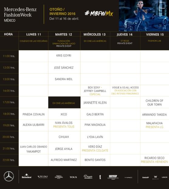 Presentan a los diseñadores que formarán parte del Mercedes-Benz Fashion Week México