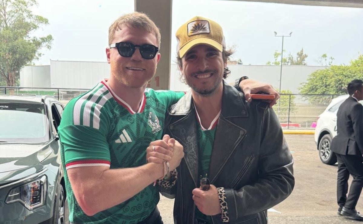 Saúl 'Canelo' Álvarez y Diego Boneta. (Foto: Instagram)