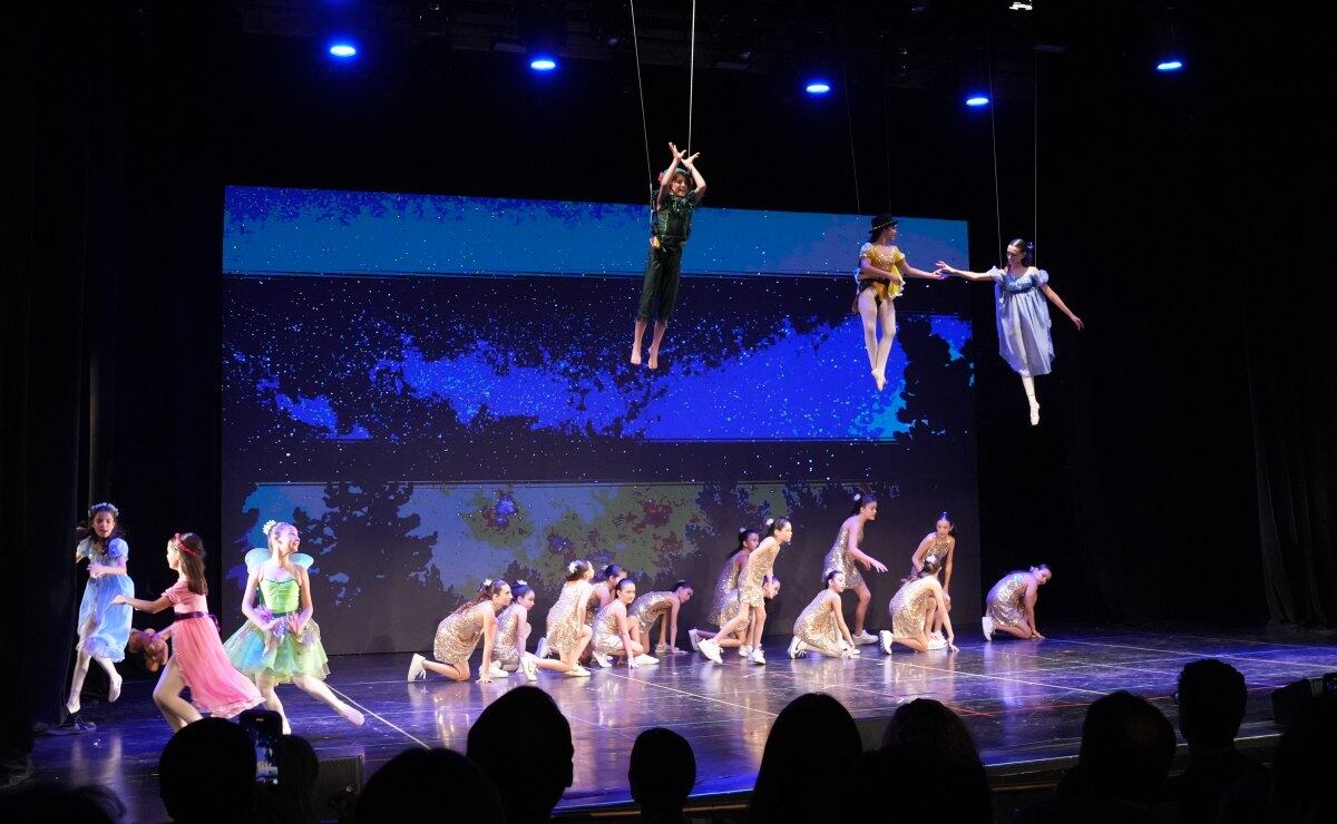 Peter Pan en acción. (Foto: Héptor Arjona)