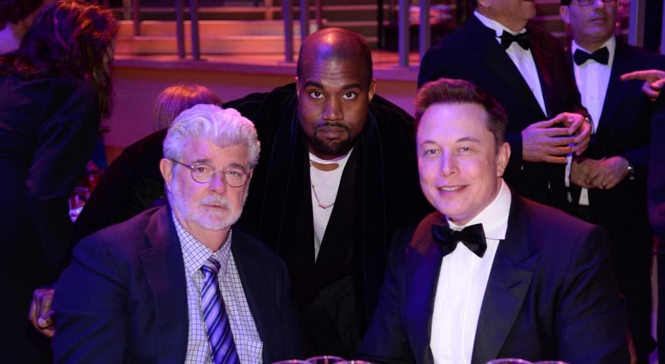 Elon Musk y Kanye West se toman una foto y desatan locura entre sus fans